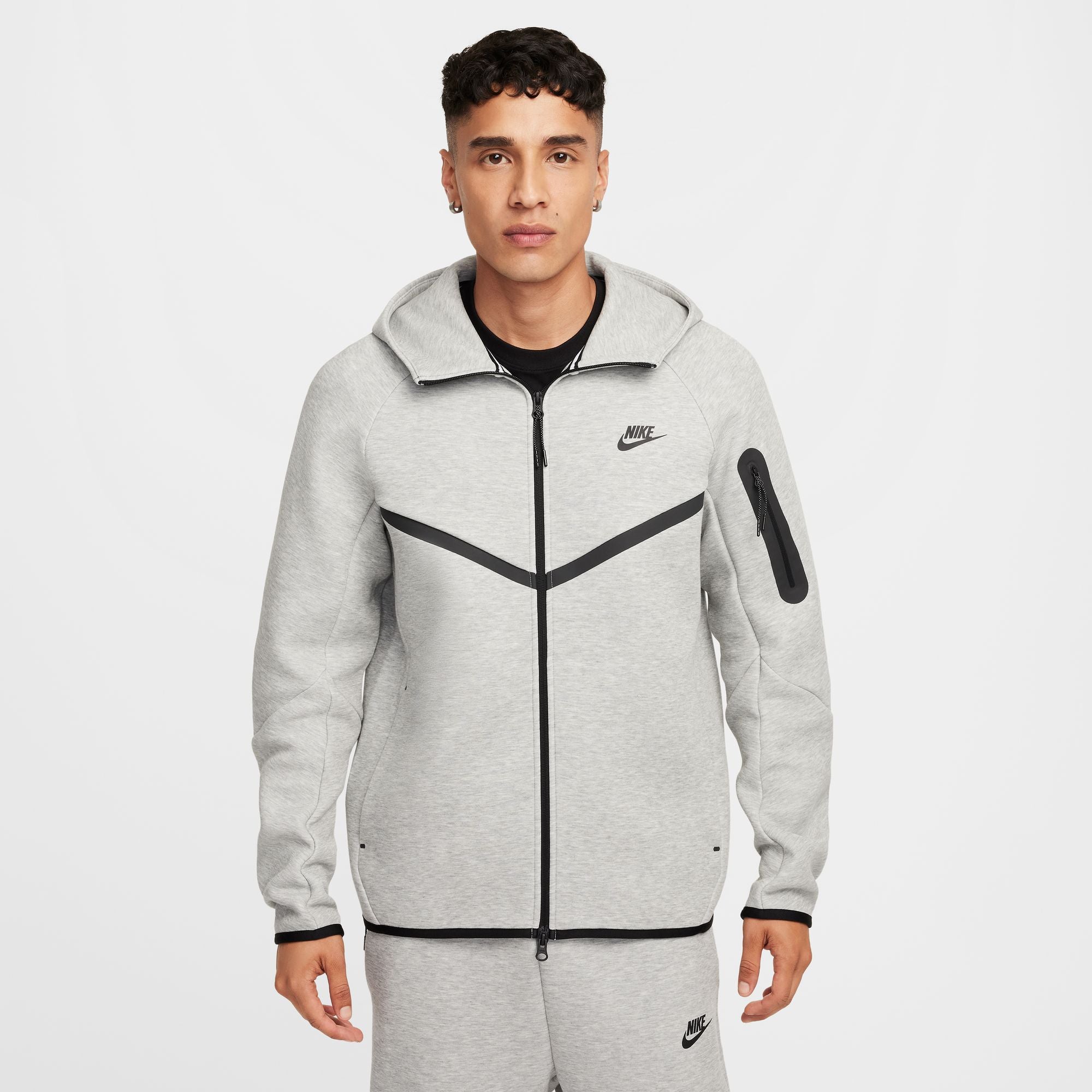 nike mens tech fleece full zip hoodie sweatshirt