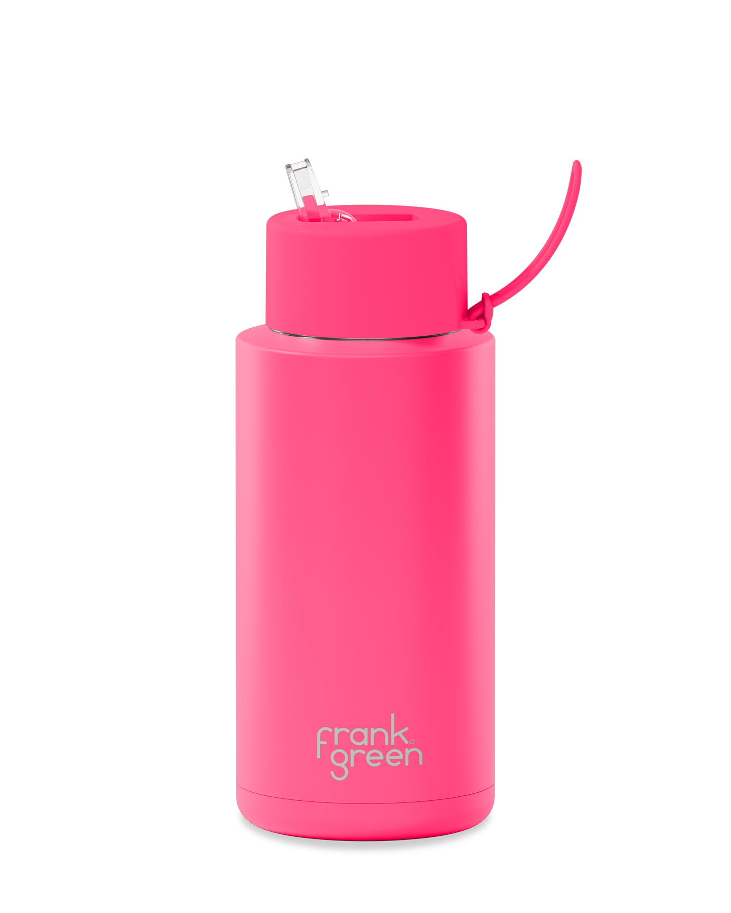 FRANK GREEN 34OZ SSC REUSABLE BOTTLE NEON PINK