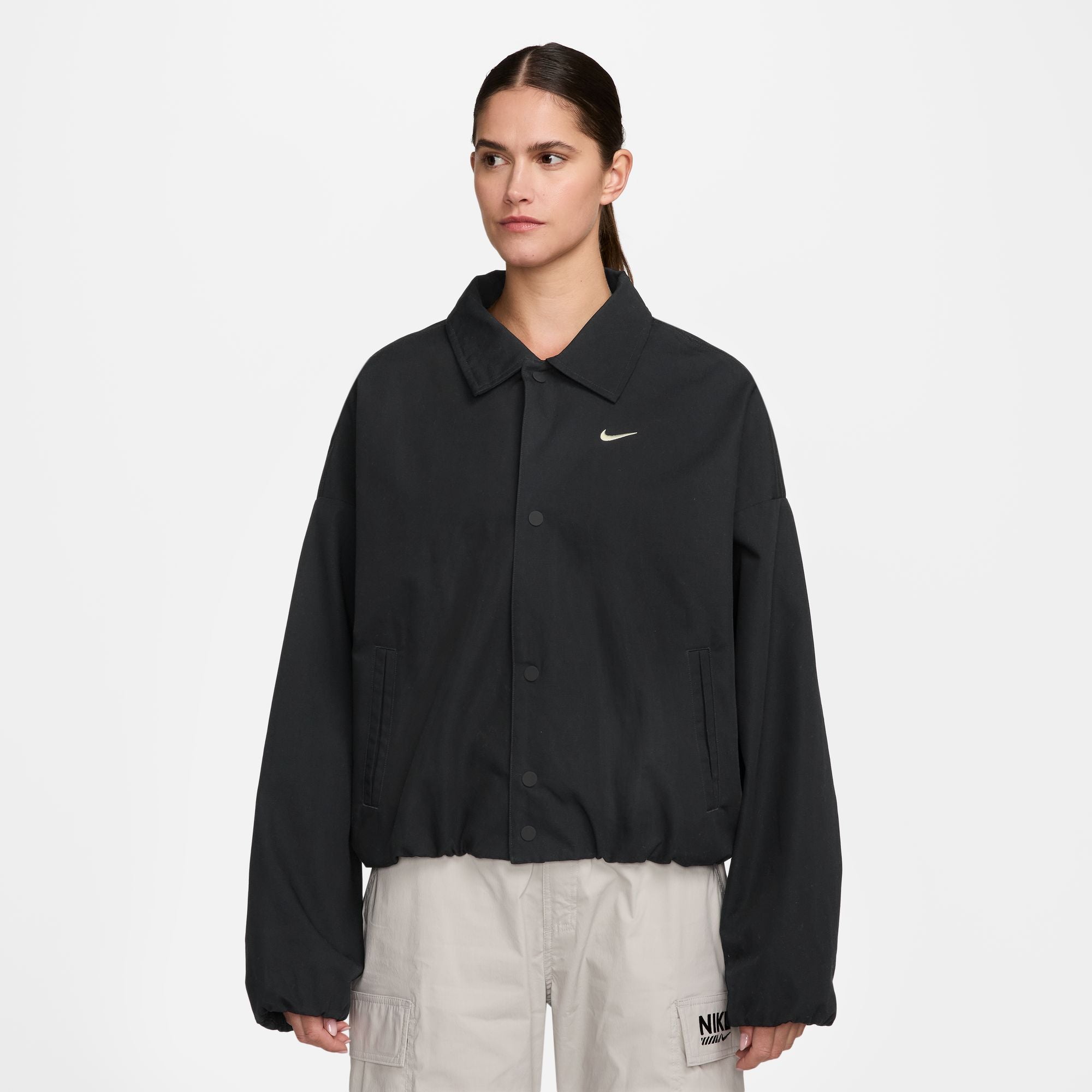 nike air women's coach jacket
