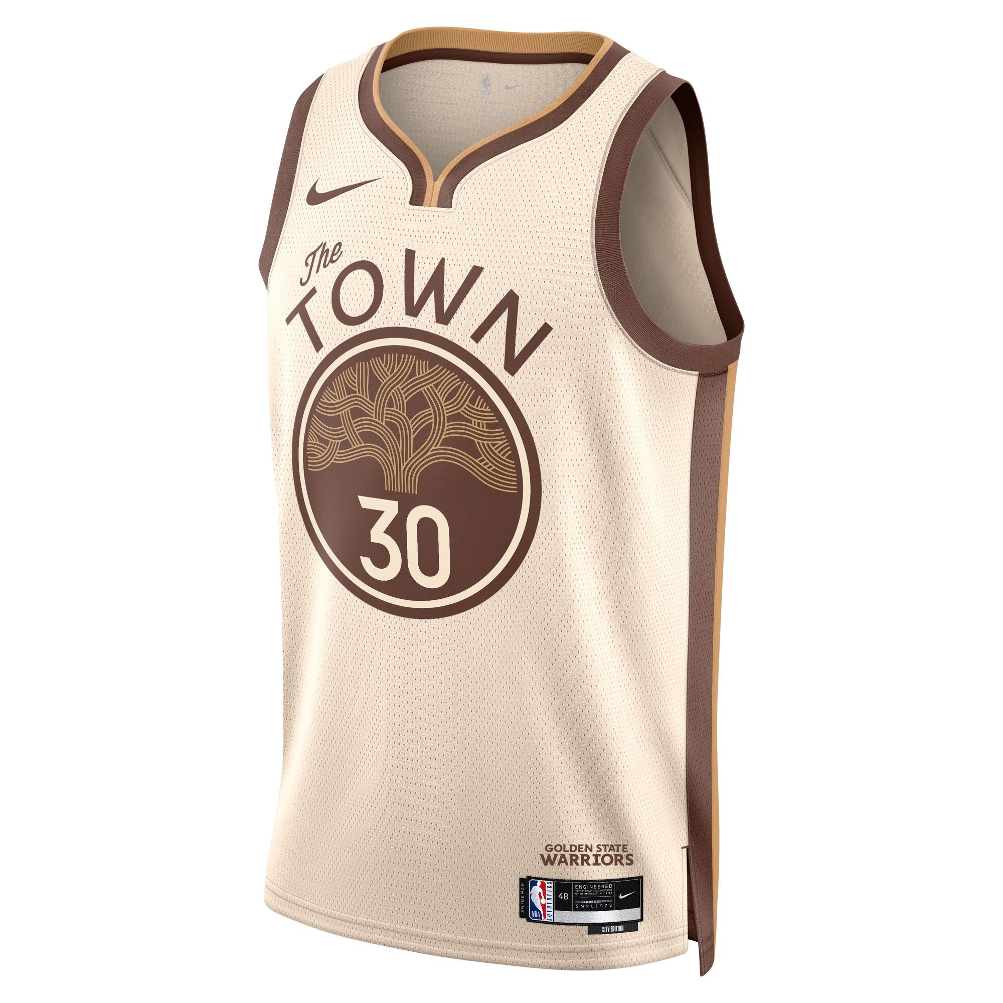 NIKE GOLDEN STATE WARRIORS CITY EDITION SWINGMAN JERSEY - STEPHEN CURRY