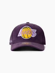 MITCHELL & NESS RETRO TEAM CORDUROY ORIGINS LAKERS CAP