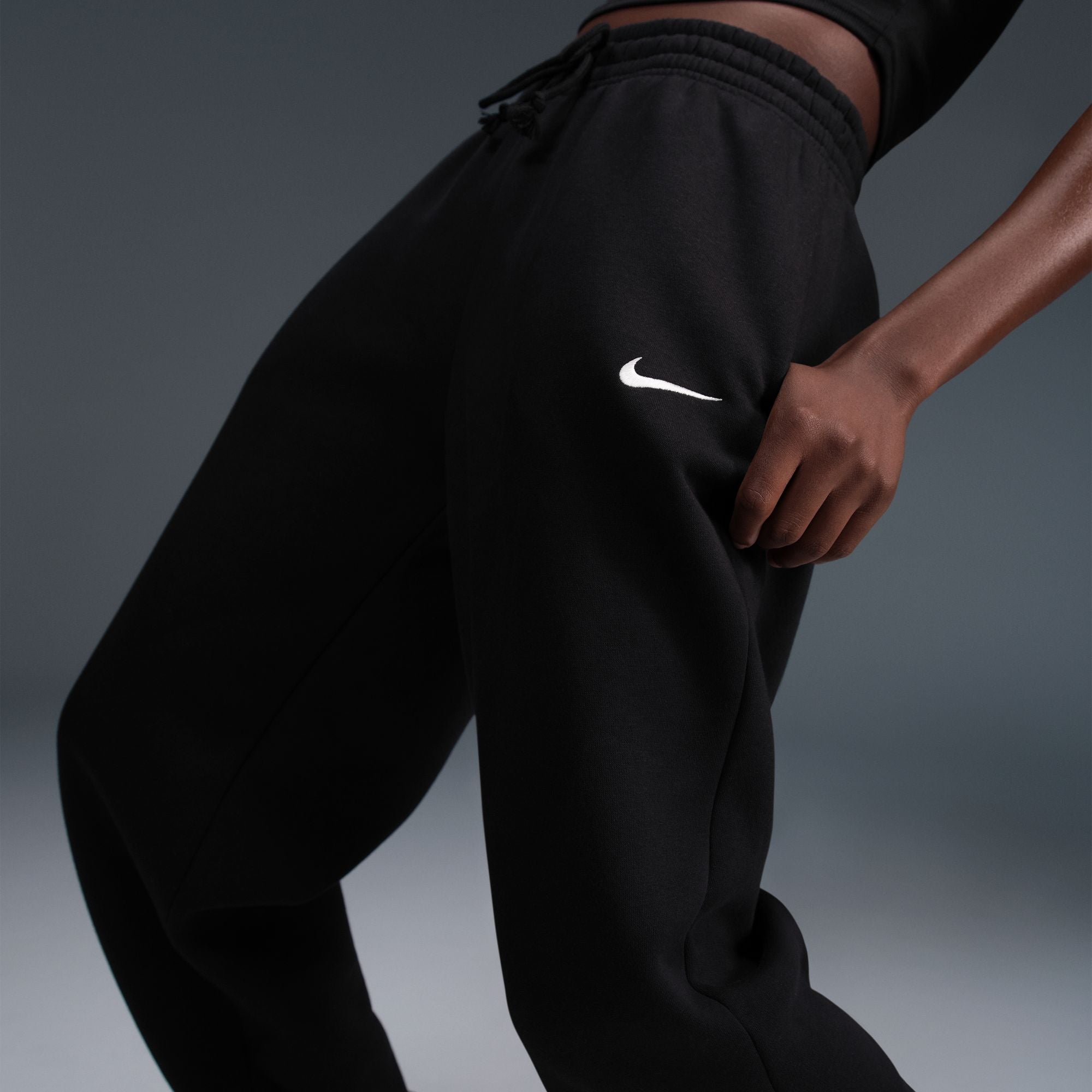 NIKE WOMENS FLEECE HIGH RISE OVERSIZED PANTS