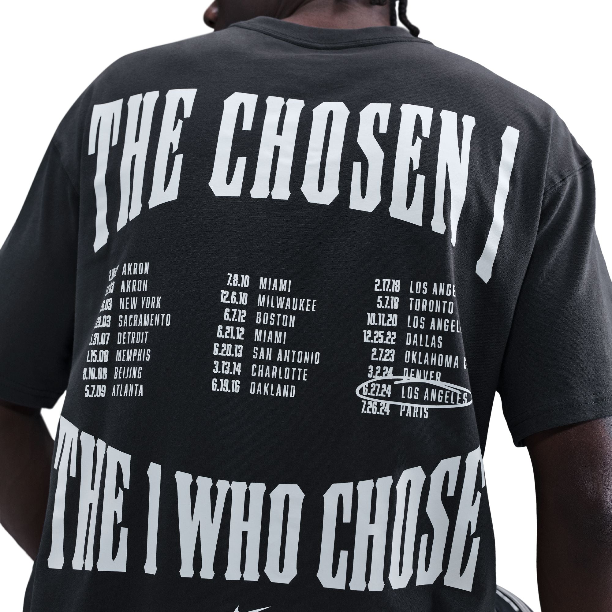 NIKE MENS LEBRON 'CHOSEN ONE' TEE
