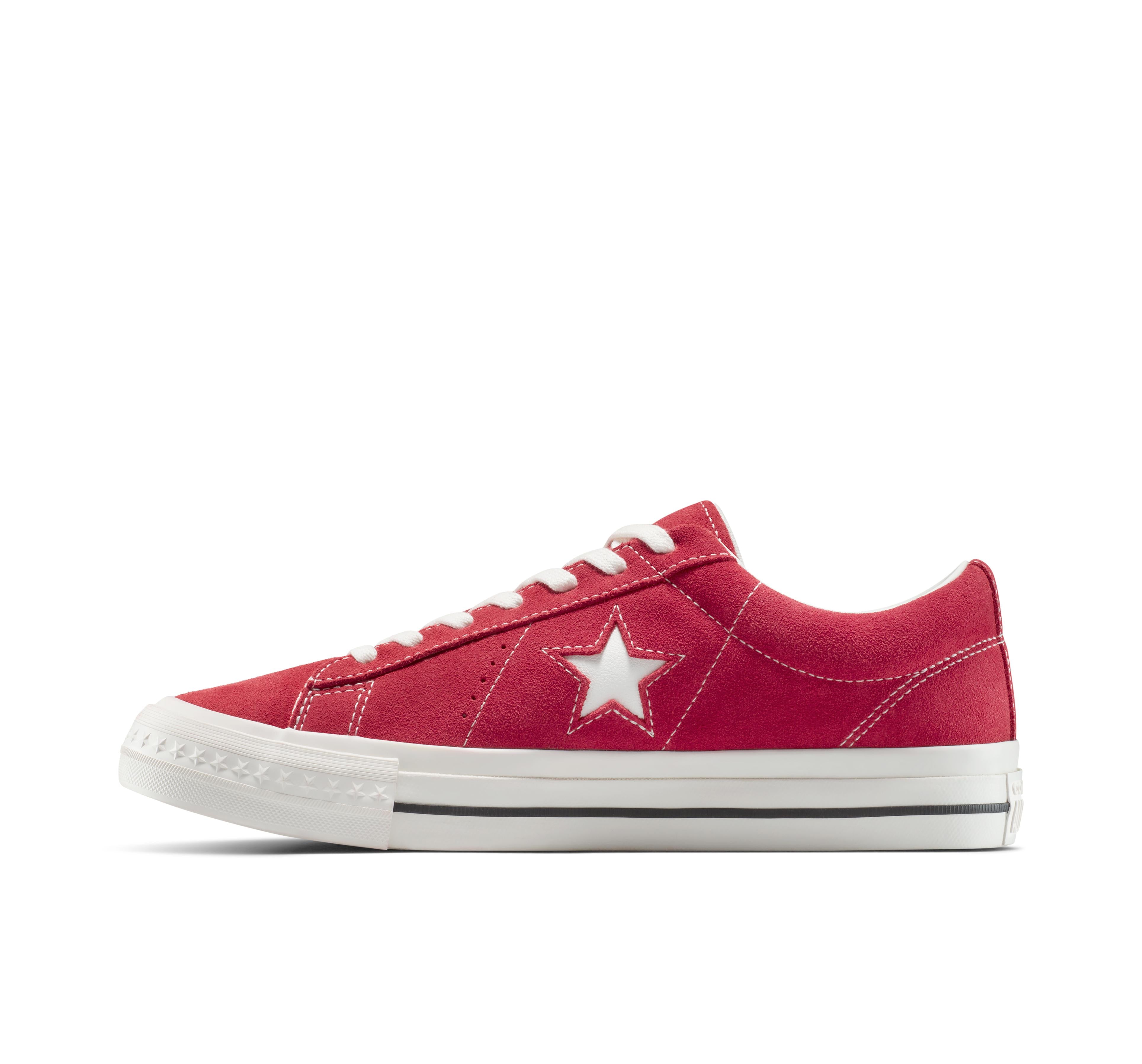 CONVERSE ONE STAR 95 LOW TOP RED