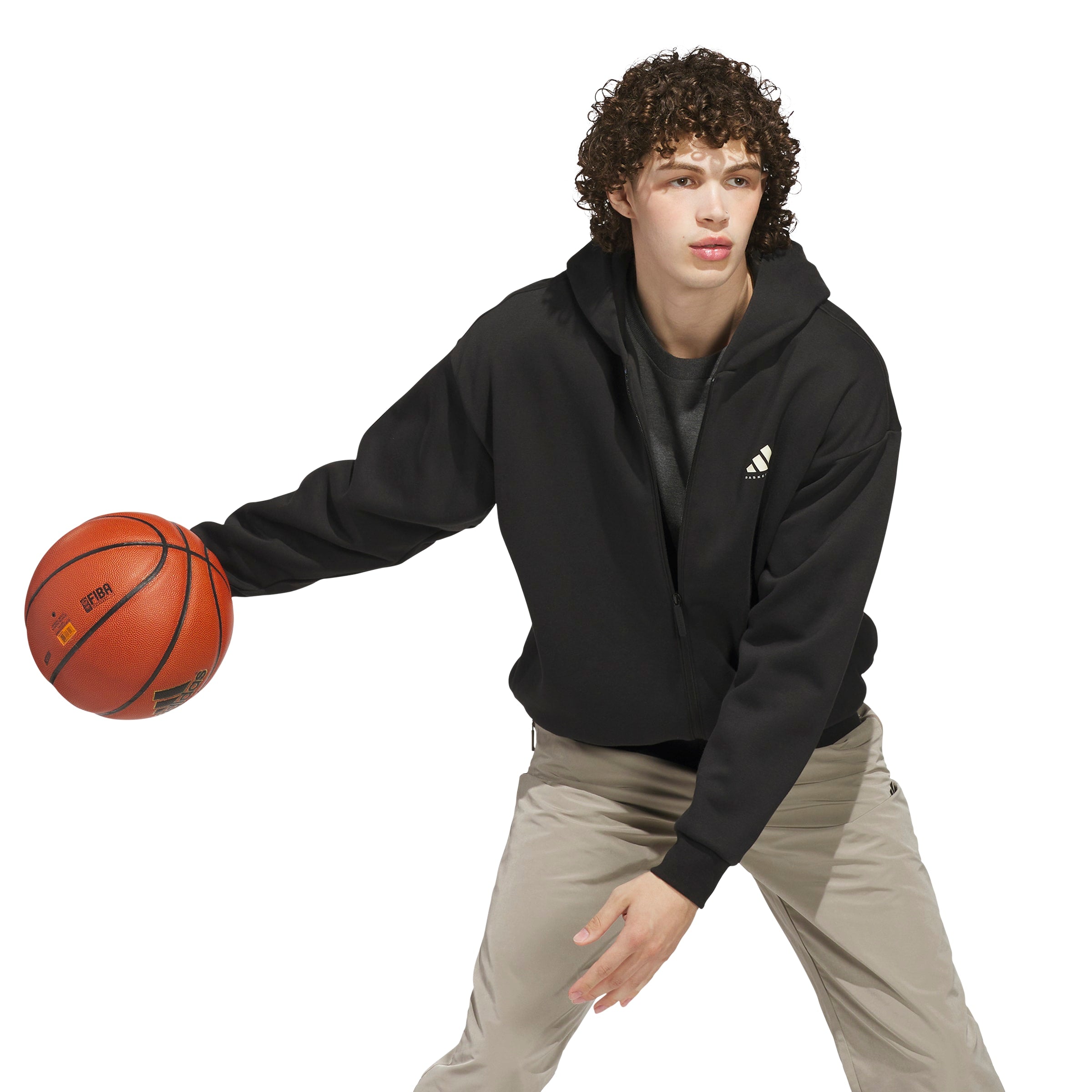 ADIDAS FULL ZIP HOODIE