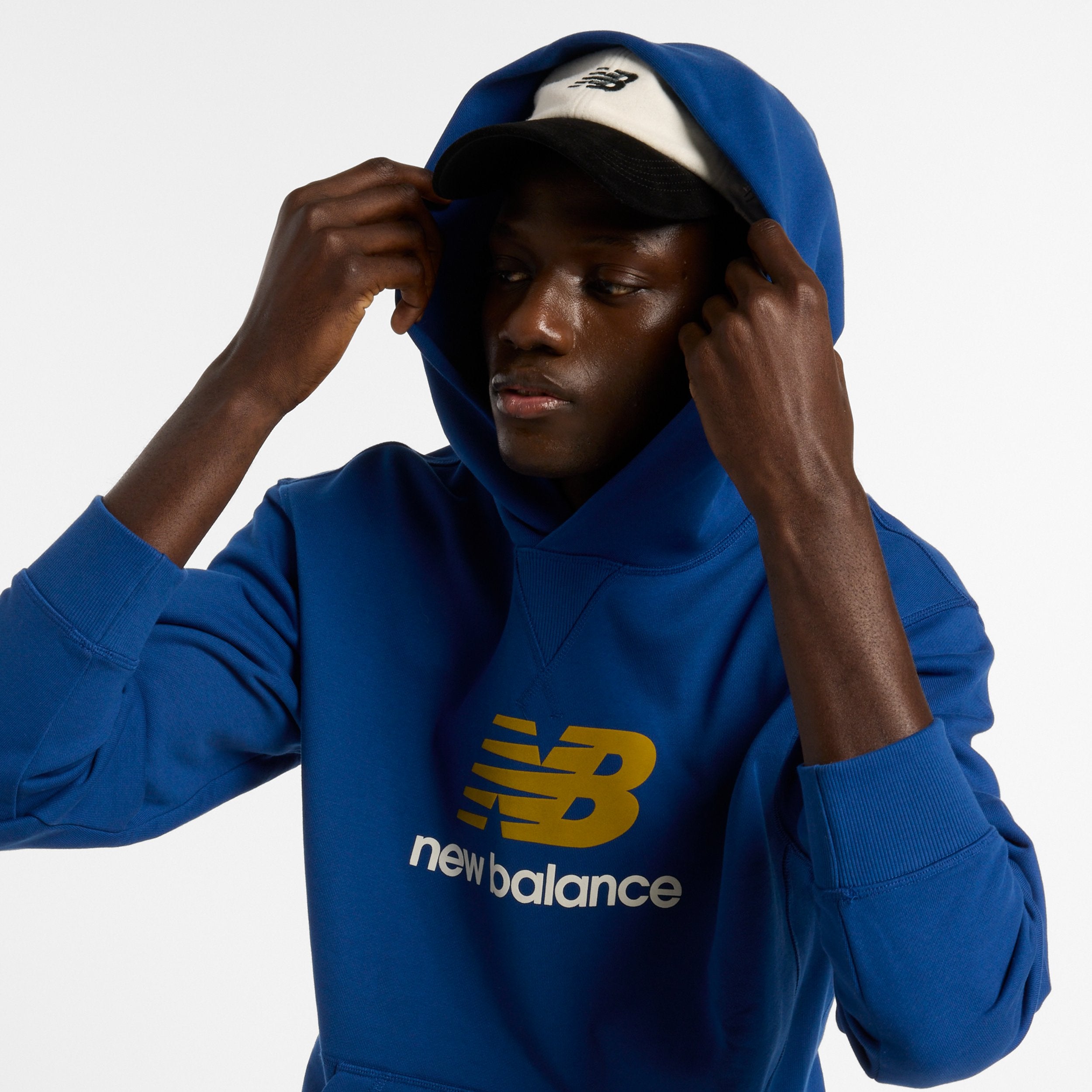 NEW BALANCE ATHLETICS FRENCH TERRY LOGO HOODIE