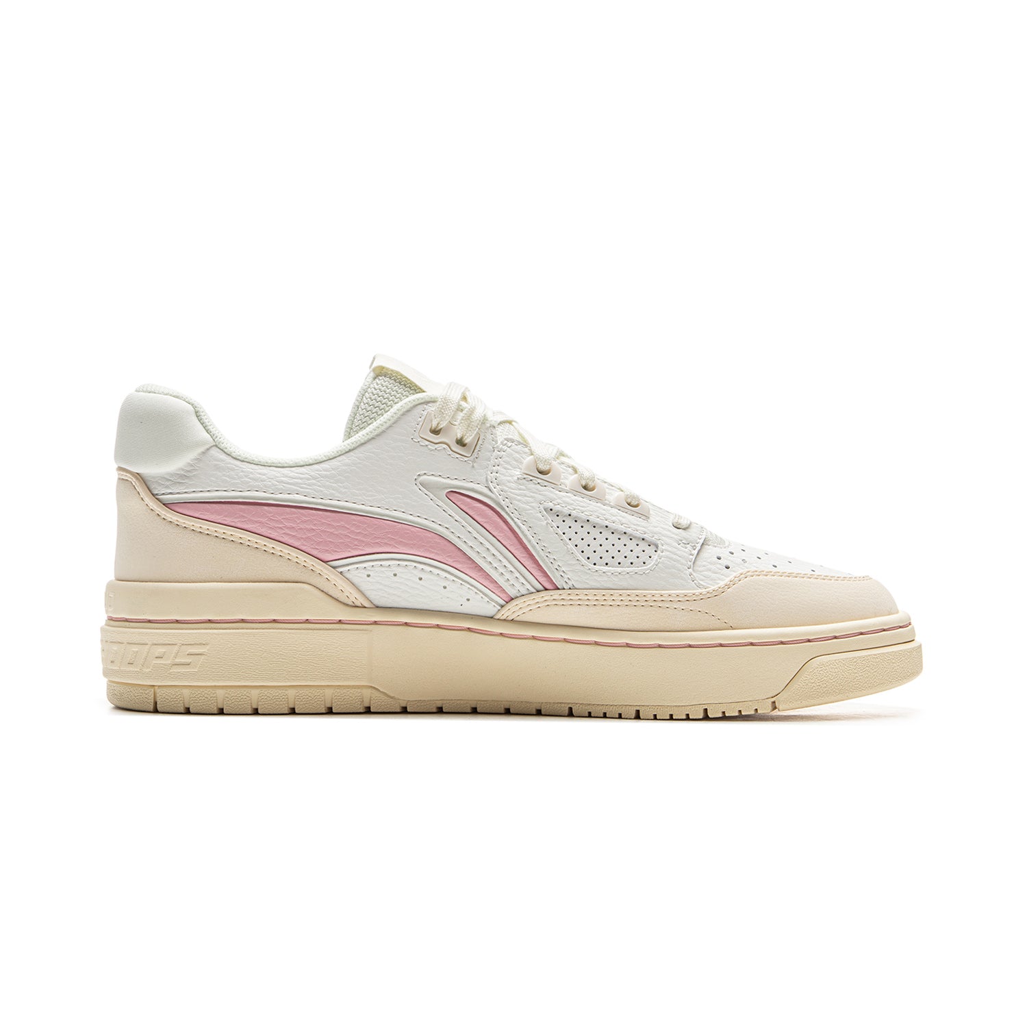 LI-NING BADFIVE ROOKIE SNEAKERS- WHITE & PINK