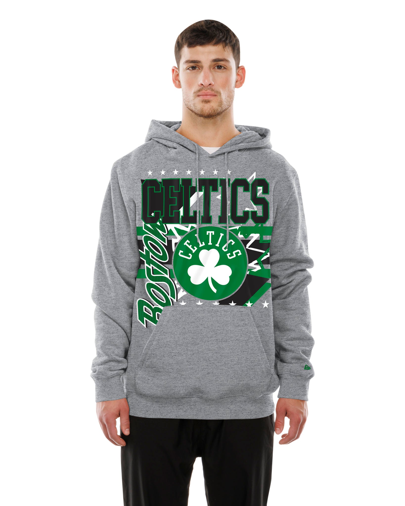 NEW ERA MENS HOODIE BOSTON CELTICS