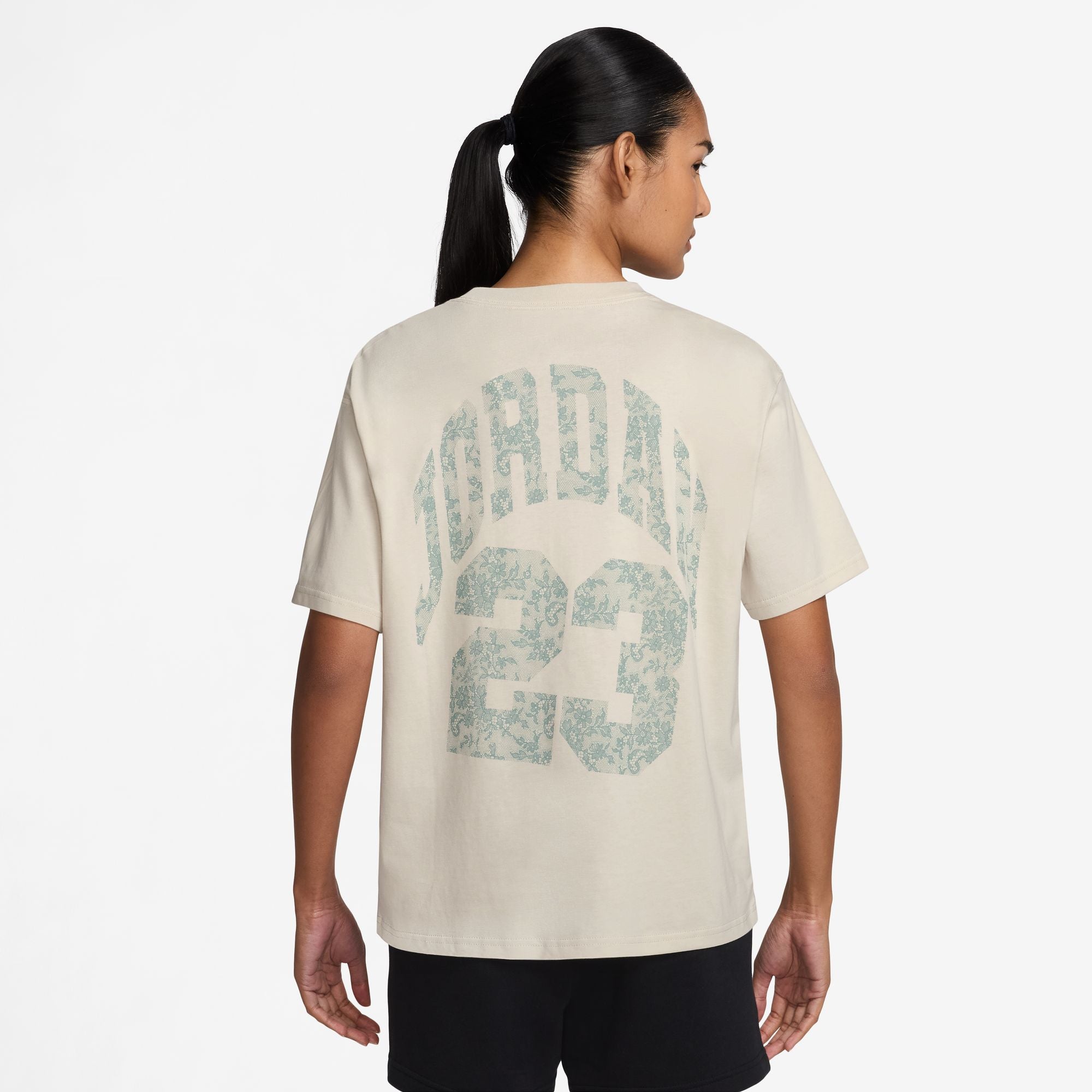 JORDAN W BRK SS GF GFX TEE LACE