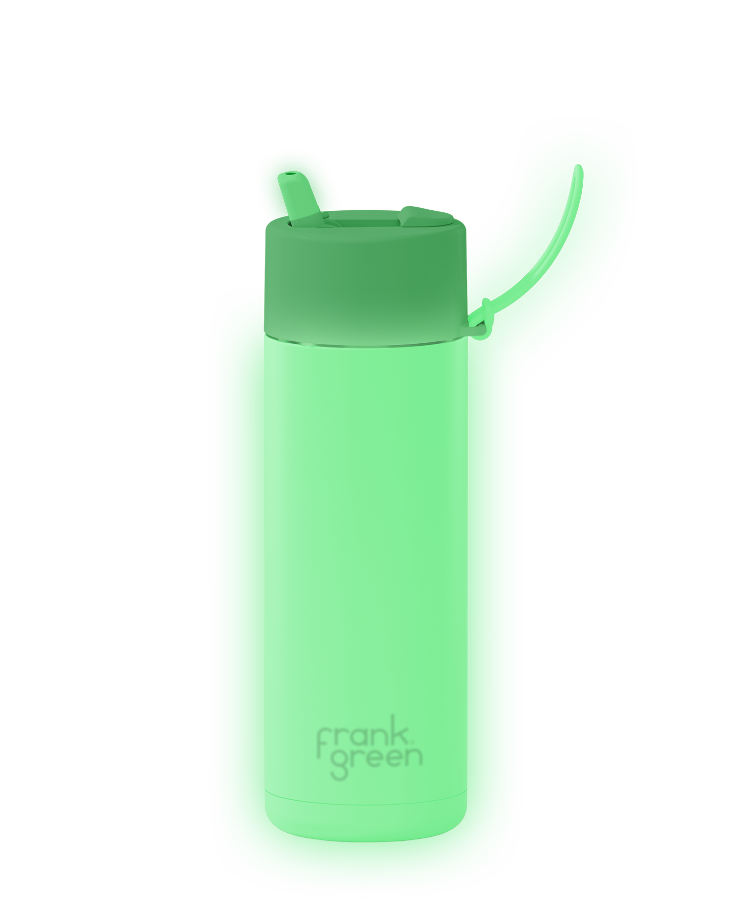 FRANK GREEN 20OZ STAINLESS STEEL/CERAMIC BOTTLE WITH FLIP LID
