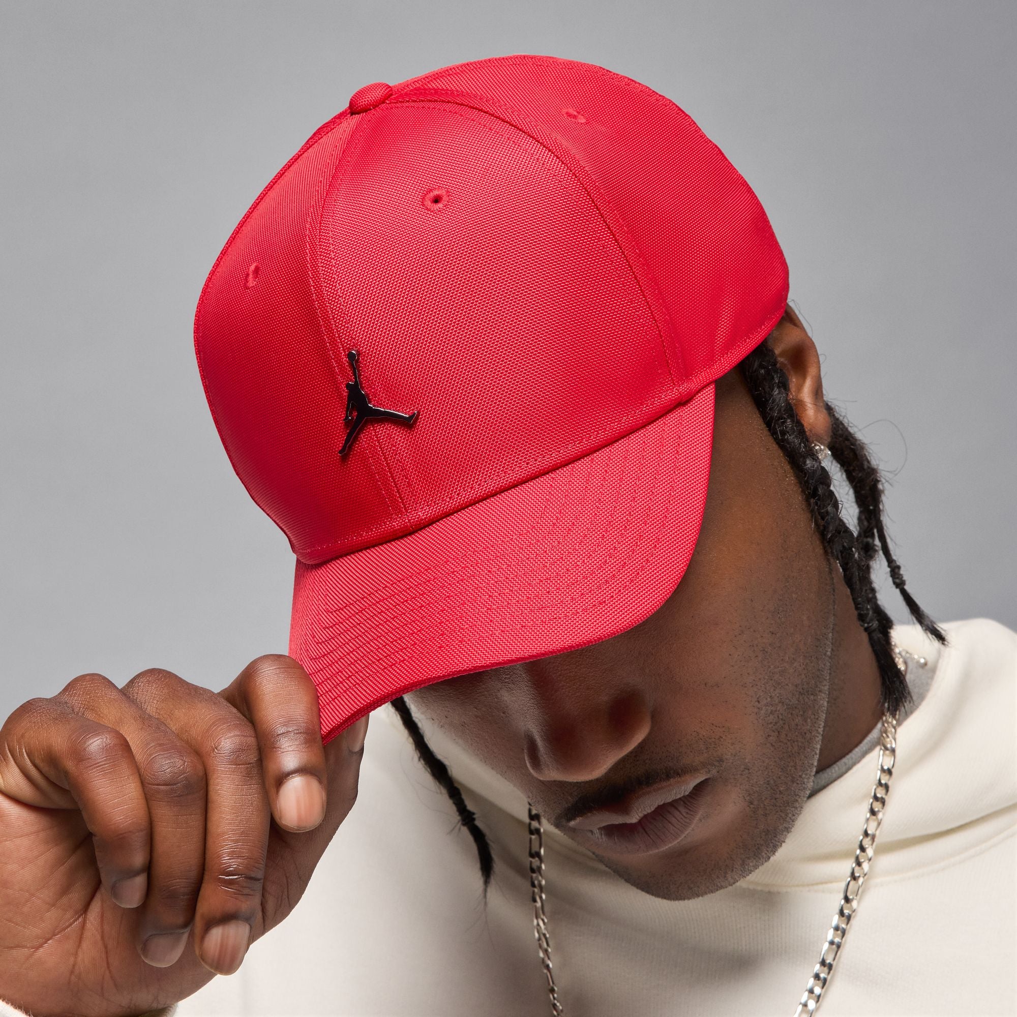 JORDAN UNISEX METAL JUMPMAN RISE CAP