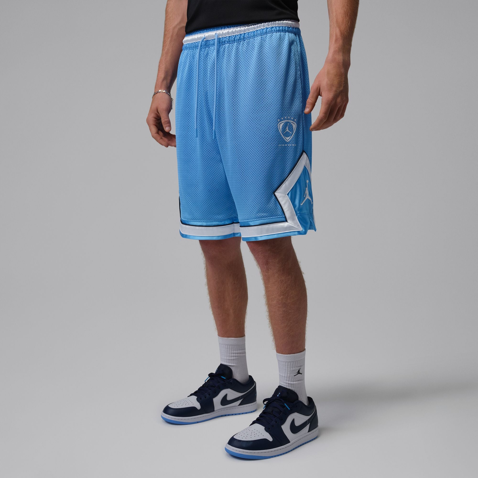 JORDAN MENS BROOKLYN DIAMOND MESH SHORT
