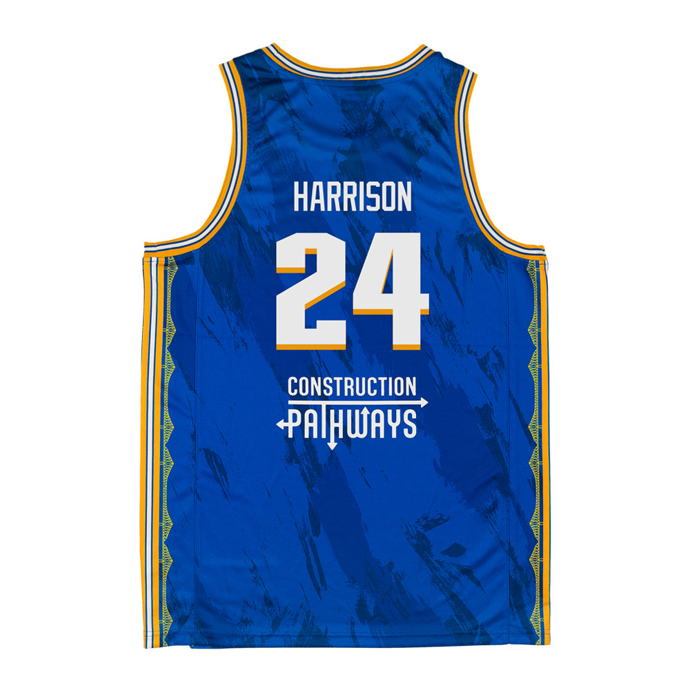 Brisbane Bullets Primary Jersey-Harrison