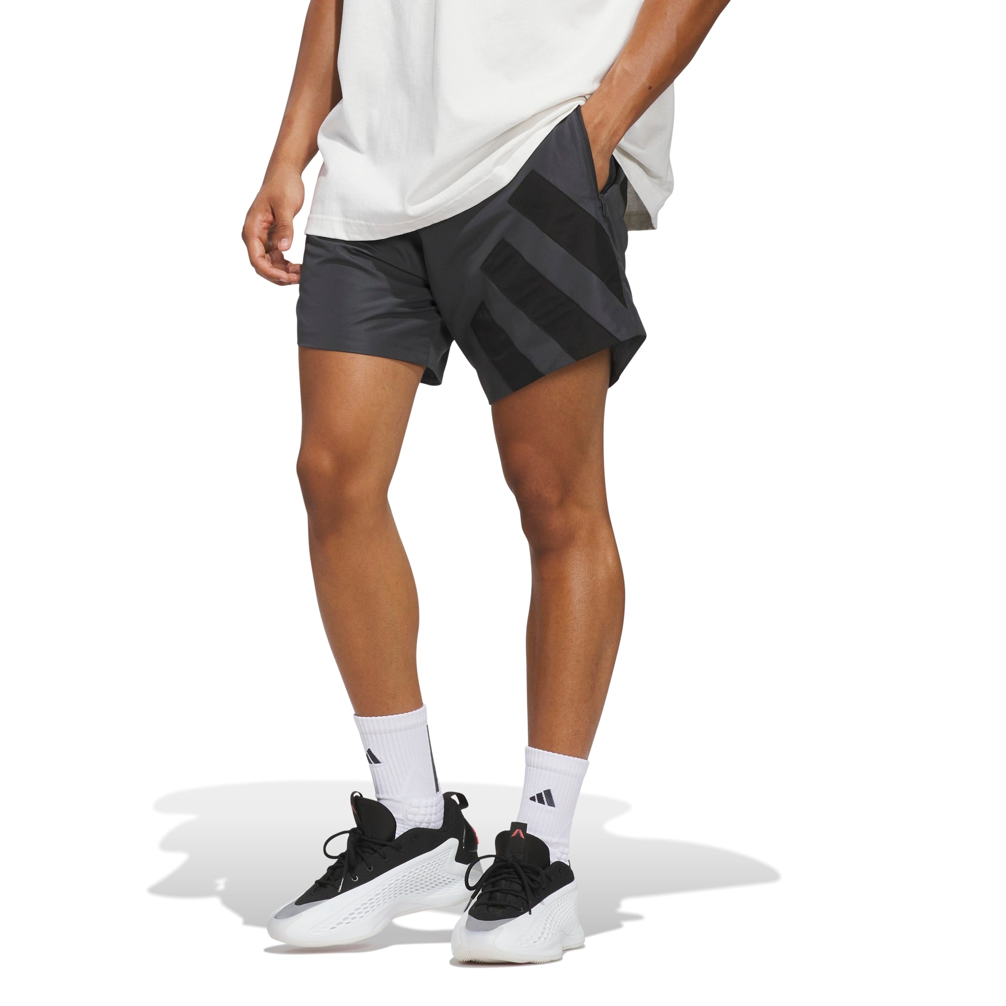 courtside track shorts