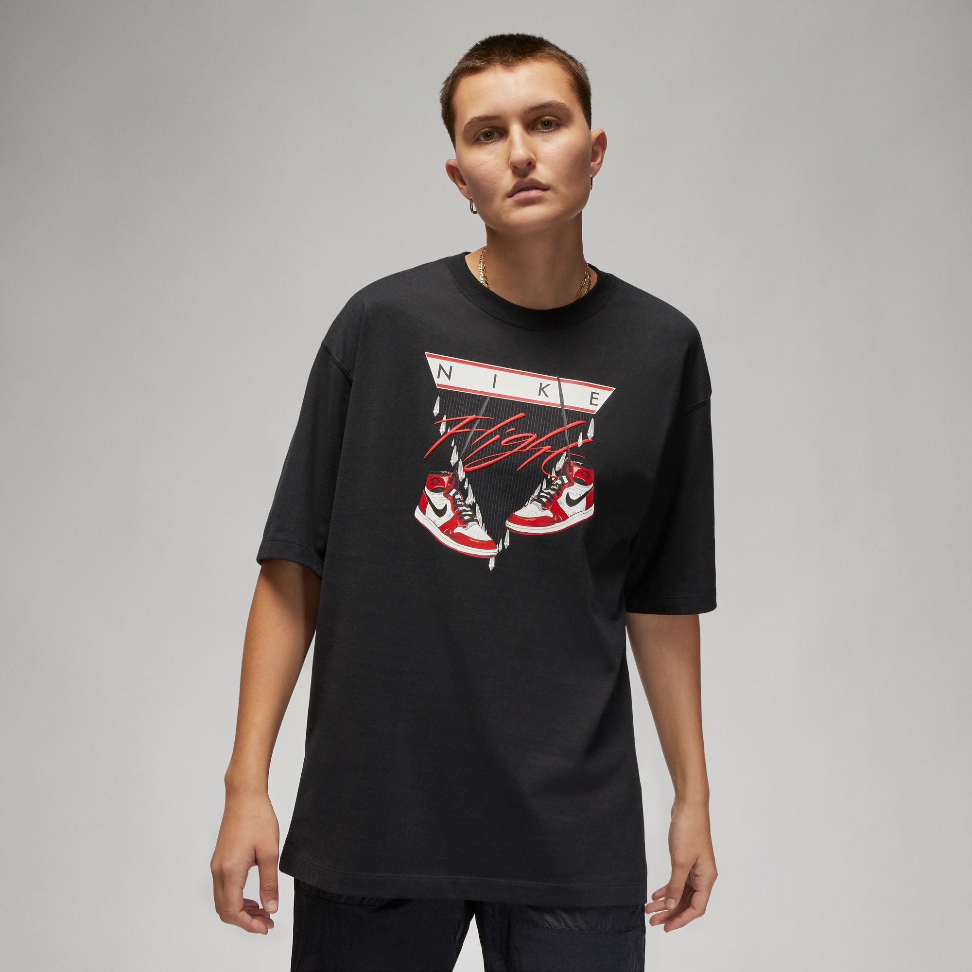 JORDAN W J FLT SHOE GFX OS TEE
