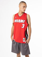 MITCHELL & NESS SWINGMAN JERSEY HEAT WADE 05-06 ROAD
