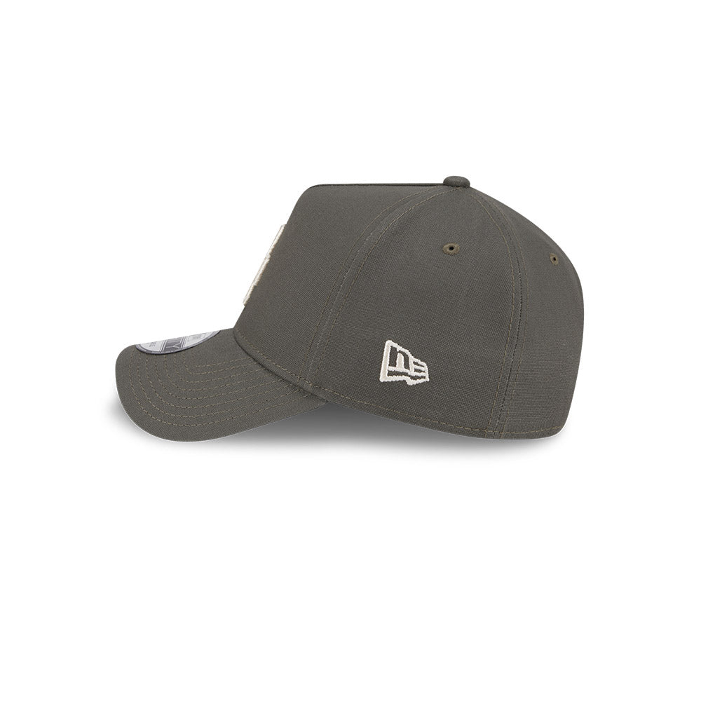 NEW ERA 940 A-FRAME MOSS CANVAS CHAINSTITCH - LA DODGERS