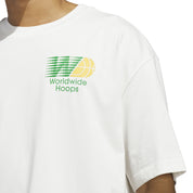 ADIDAS WORLDWIDE HOOPS TEE