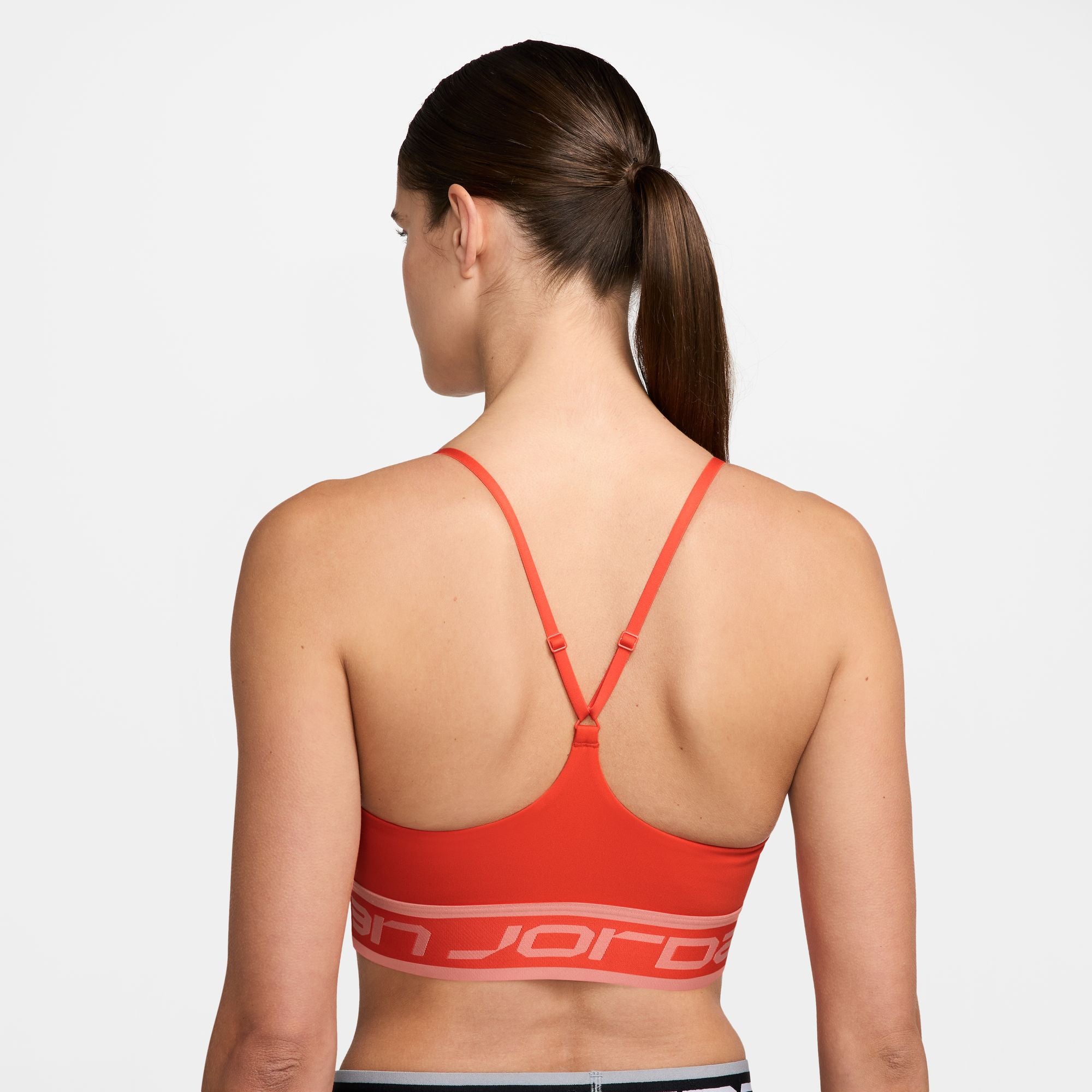 indy logo sports bra ladies