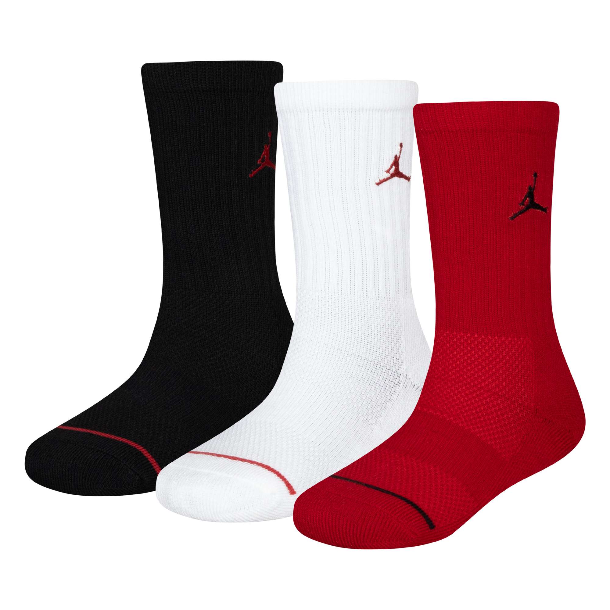 JORDAN JUMPMAN CREW SOCKS (3 PACK) - YOUTH