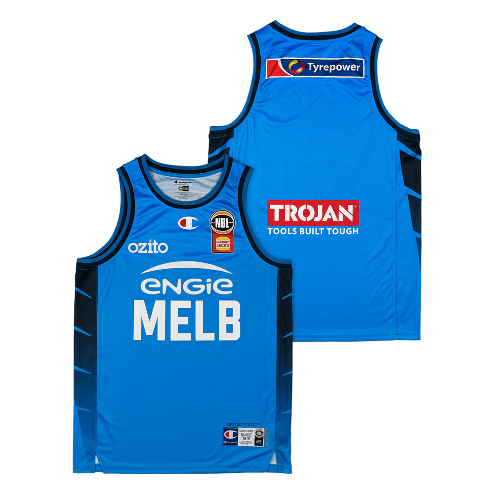 MELBOURNE UNITED ALTERNATE JERSEY-BLUE