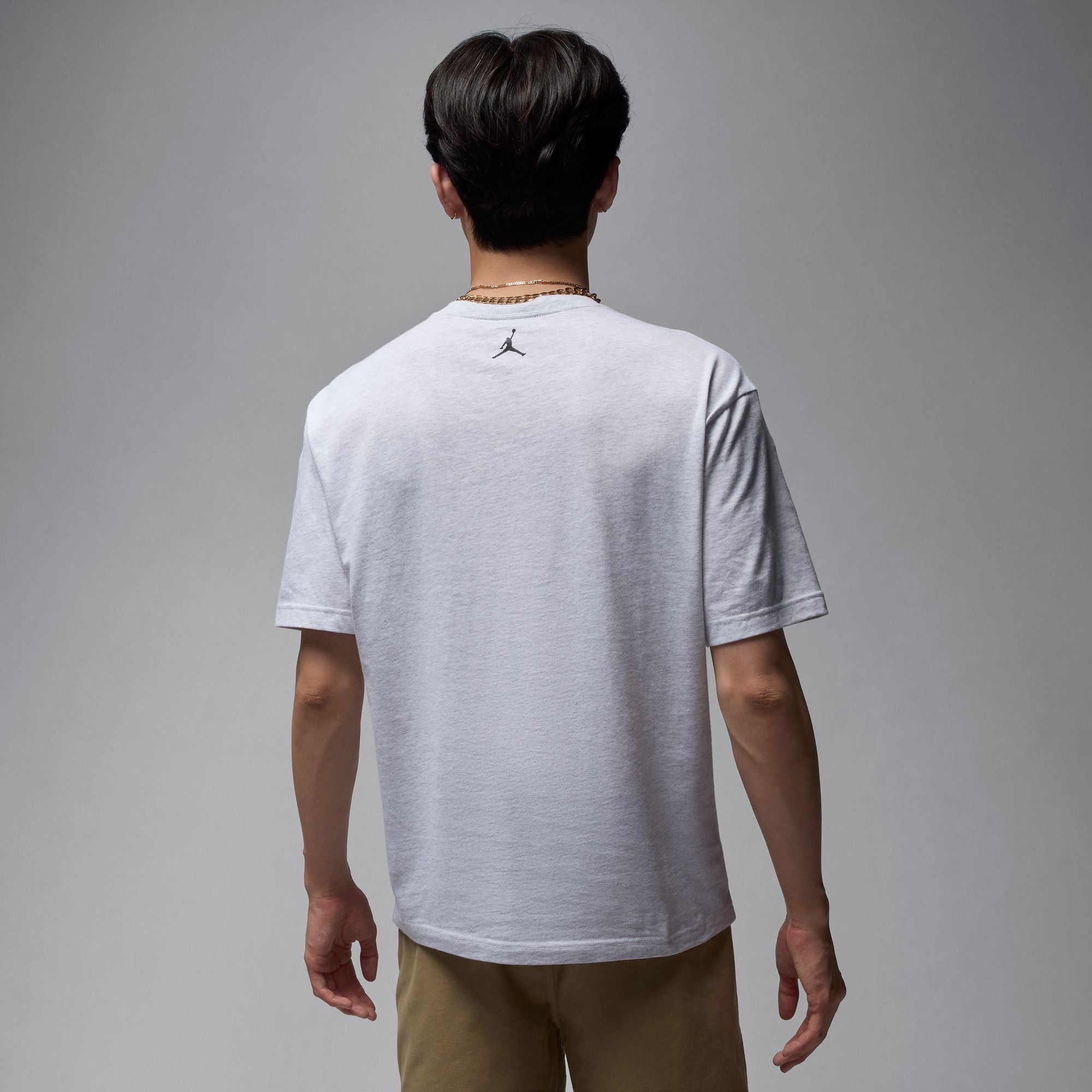JORDAN M BRK COL JUMPMAN SS CREW