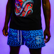 BUCKETSQUAD BLUE VIPER ADULT SHORTS