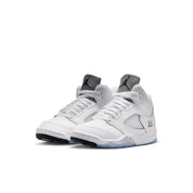 JORDAN 5 RETRO OG 'WHITE METALLIC' - KIDS