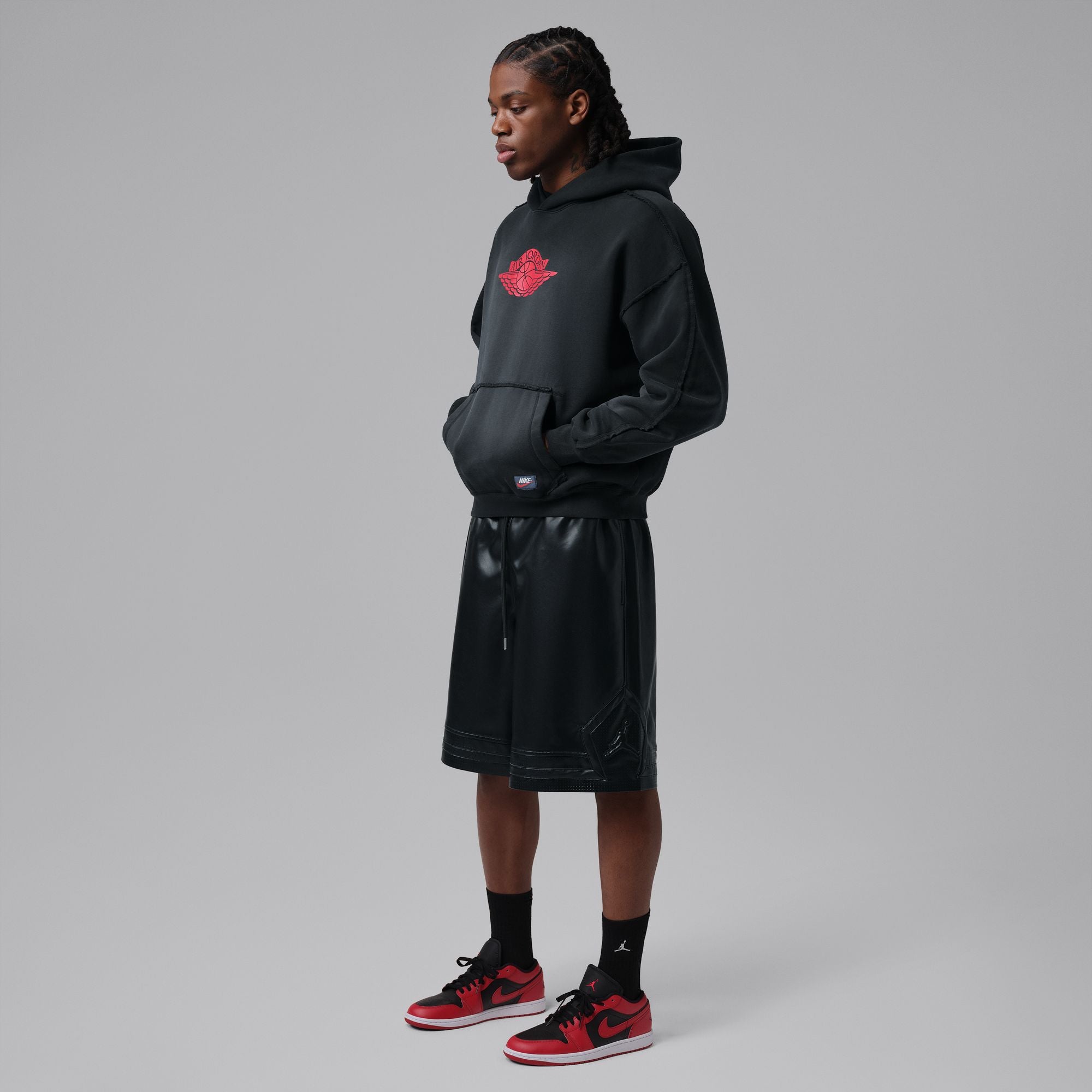 JORDAN MENS FLIGHT WINGS FLEECE HOODIE