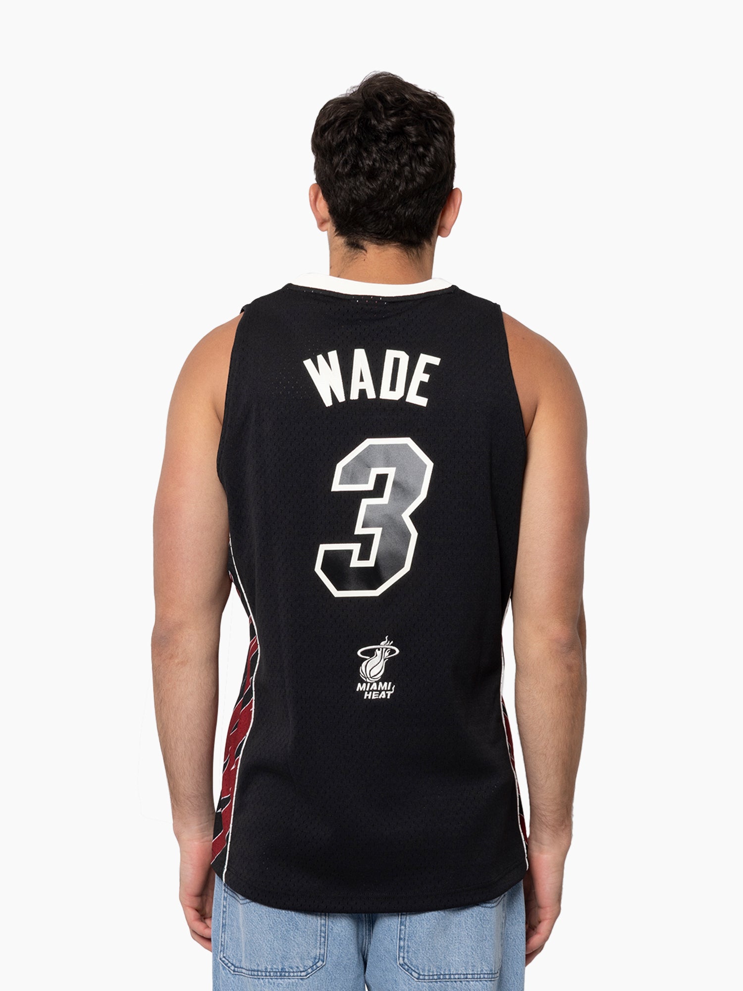 MITCHELL & NESS HEAT TIP-OFF SWINGMAN JERSEY - WADE