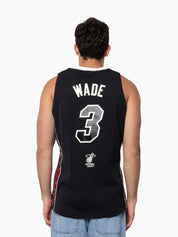 MITCHELL & NESS HEAT TIP-OFF SWINGMAN JERSEY - WADE
