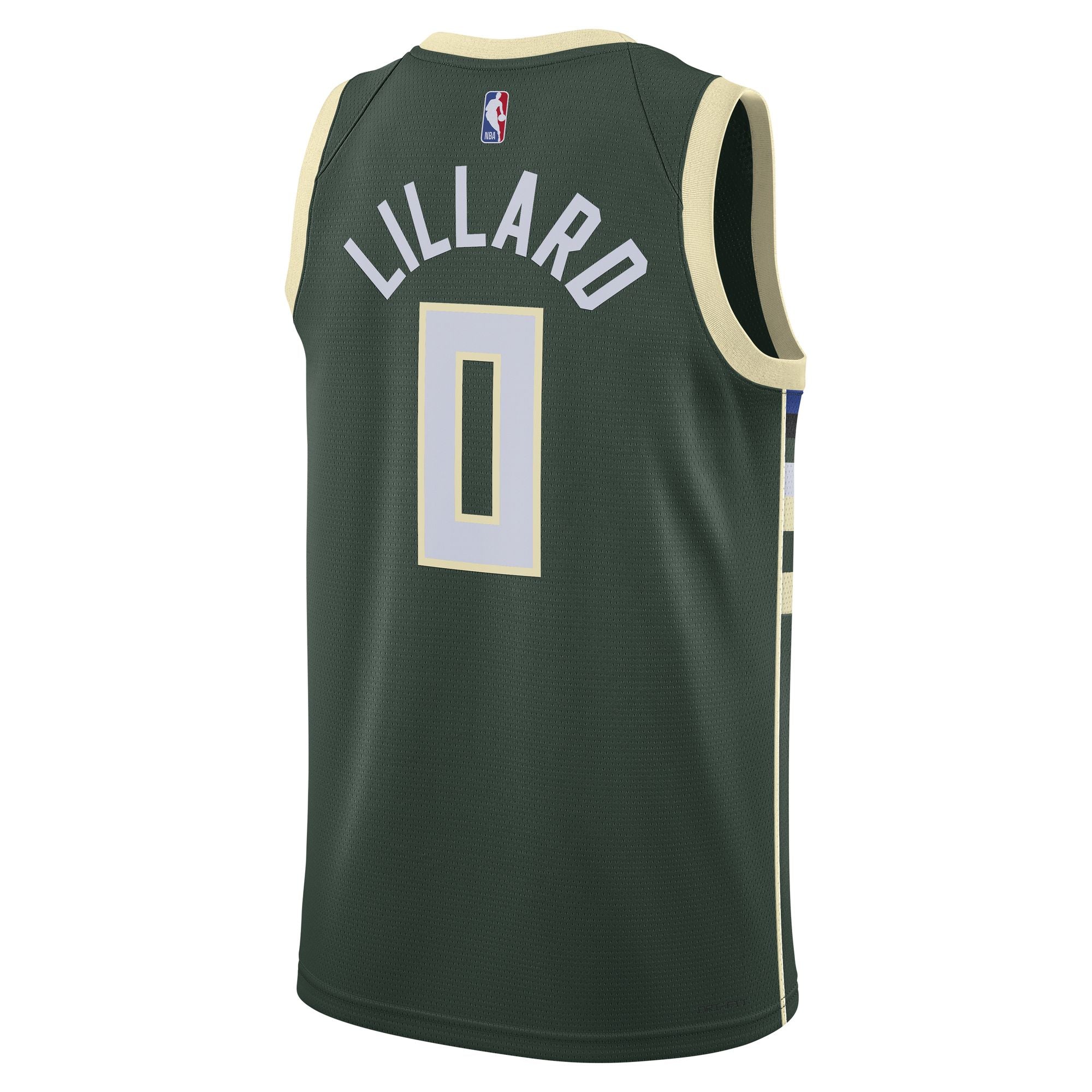 NIKE MILWAUKEE BUCKS SWINGMAN JERSEY - DAMIAN LILLARD