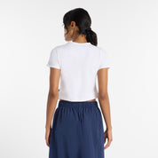 NEW BALANCE WOMENS TRACKSIDE RINGER T-SHIRT