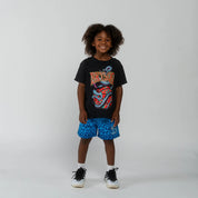 BUCKET SQUAD BLUE VIPER YOUTH SHORTS