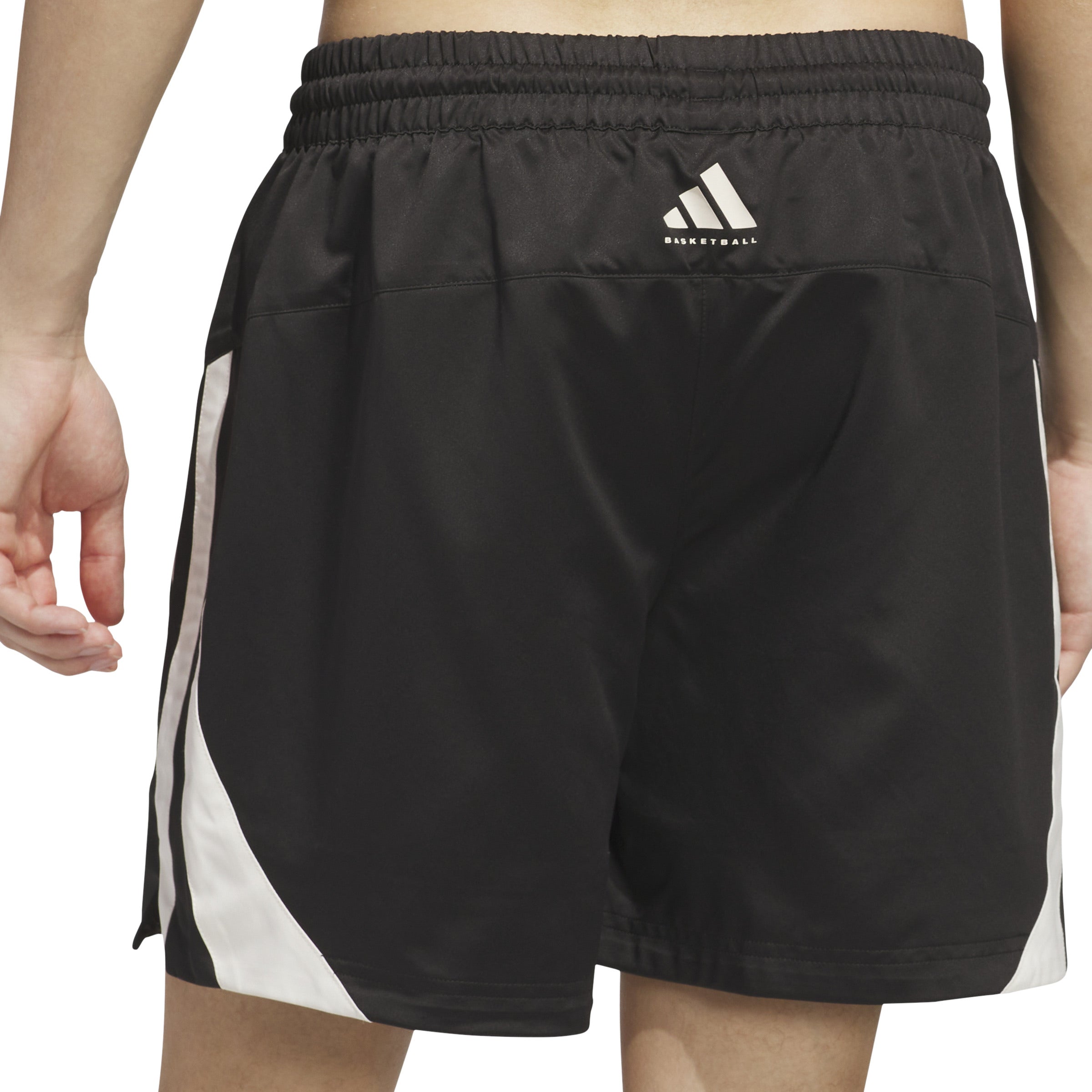 ADIDAS BASKETBALL WOVEN 3-STRIPES SHORTS