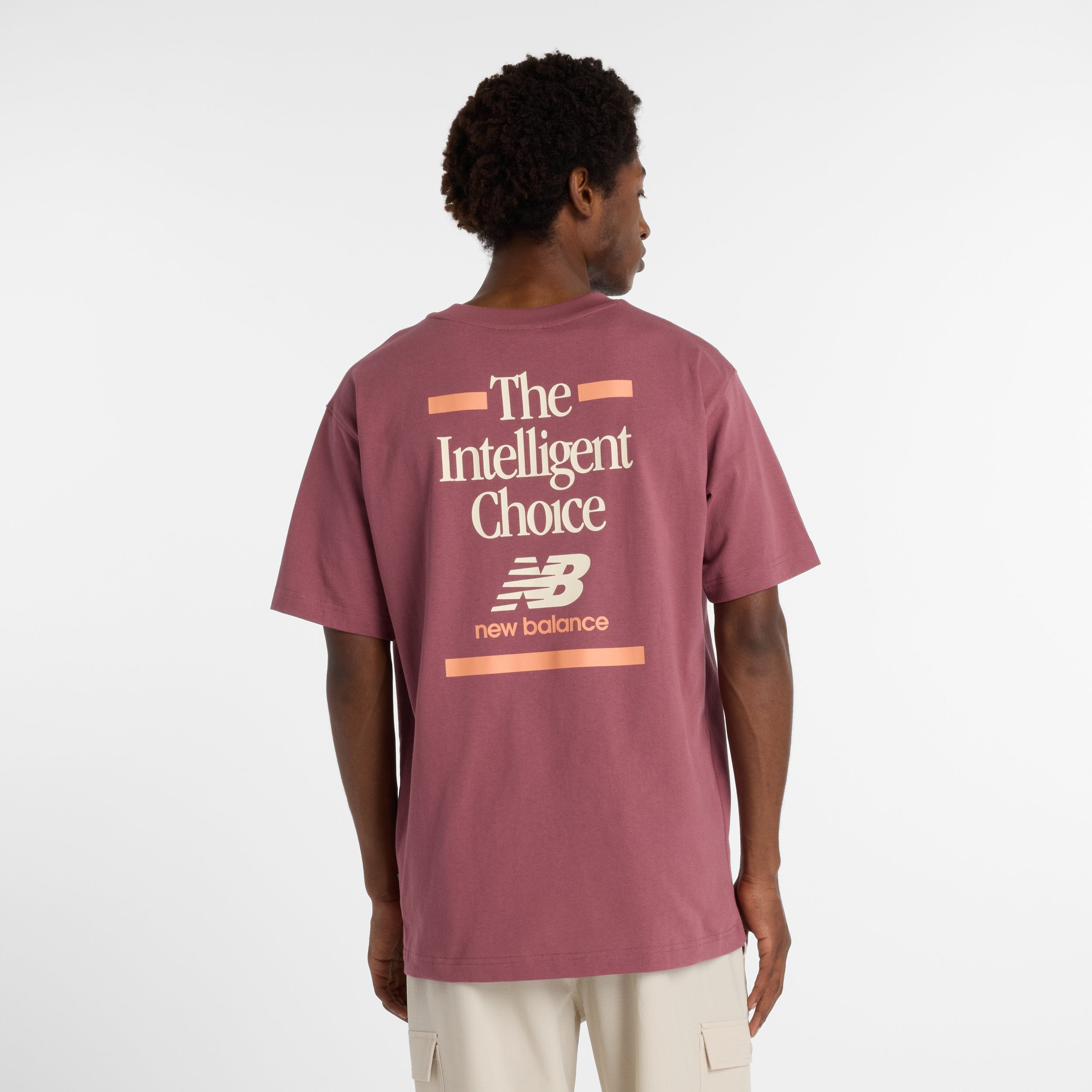 NEW BALANCE ATHLETICS INTELLIGENT CHOICE T-SHIRT- WAD