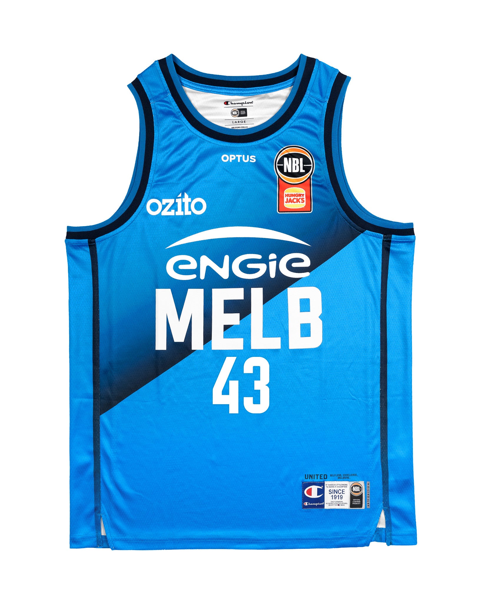 NBL MELBOURNE UNITED ALTERNATE JERSEY - CHRIS GOULDING