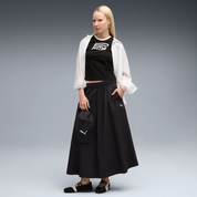 PUMA T7 WOVEN MIDI SKIRT WOMENS