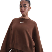 NIKE WOMENS FLEECE OVERSIZED CREW
