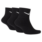 NIKE UNISEX EVERYDAY CUSHIONED ANKLE SOCKS - 3 PACK