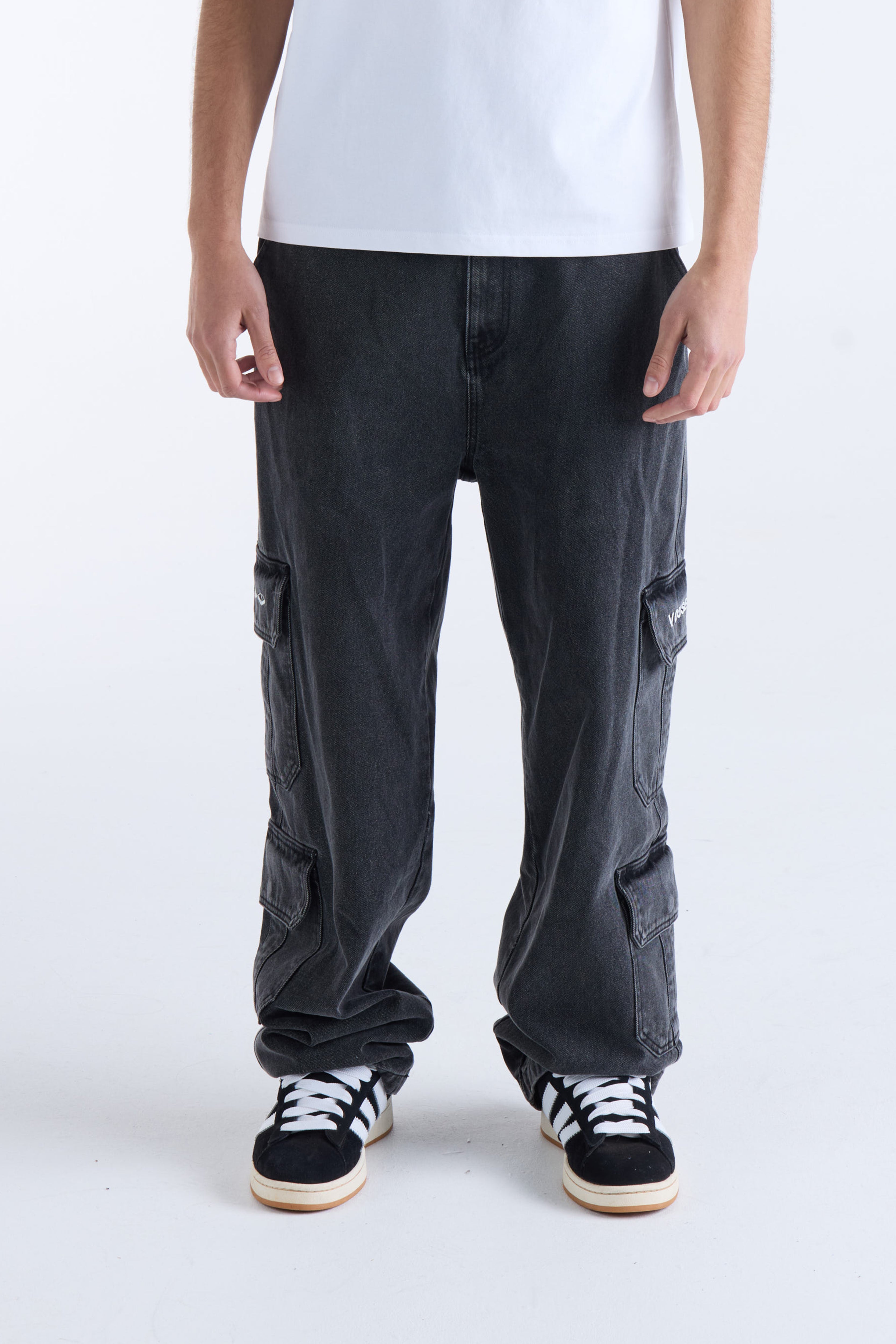 VOUSETI CARGO DENIM PANT