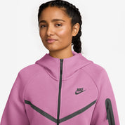 NIKE WOMENS TECH FLEECE FULL ZIP HOODIE