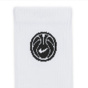 NIKE UNISEX EVERYDAY BASKETBALL CREW SOCKS - 3 PACK