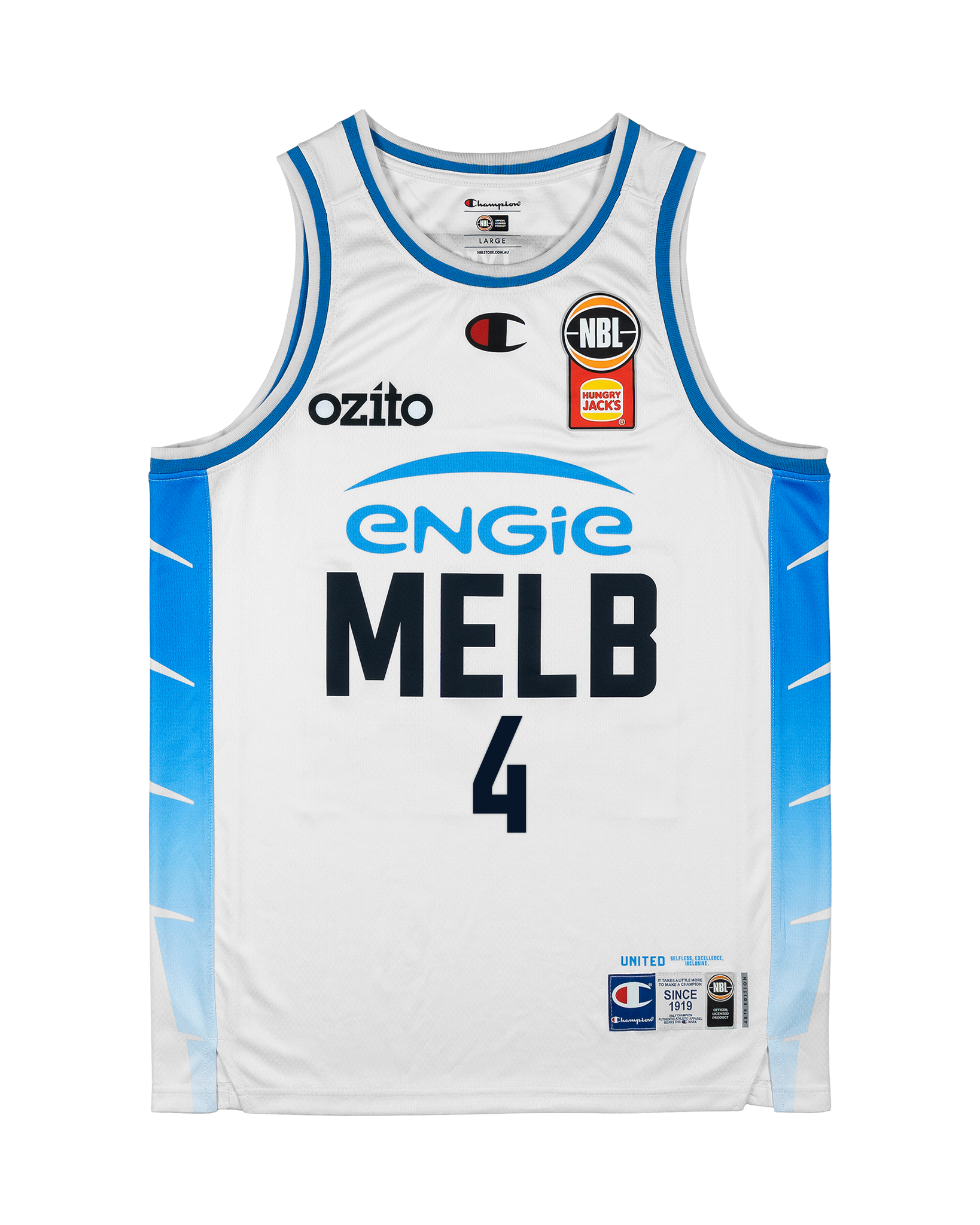 Melbourne United Alternate Jersey-Daniels