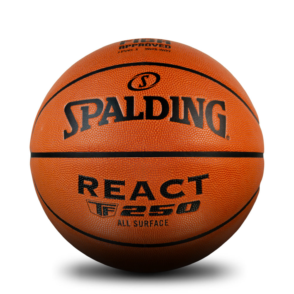 SPALDING REACT TF 250 INDOOR/OUTDOOR BALL (FIBA)