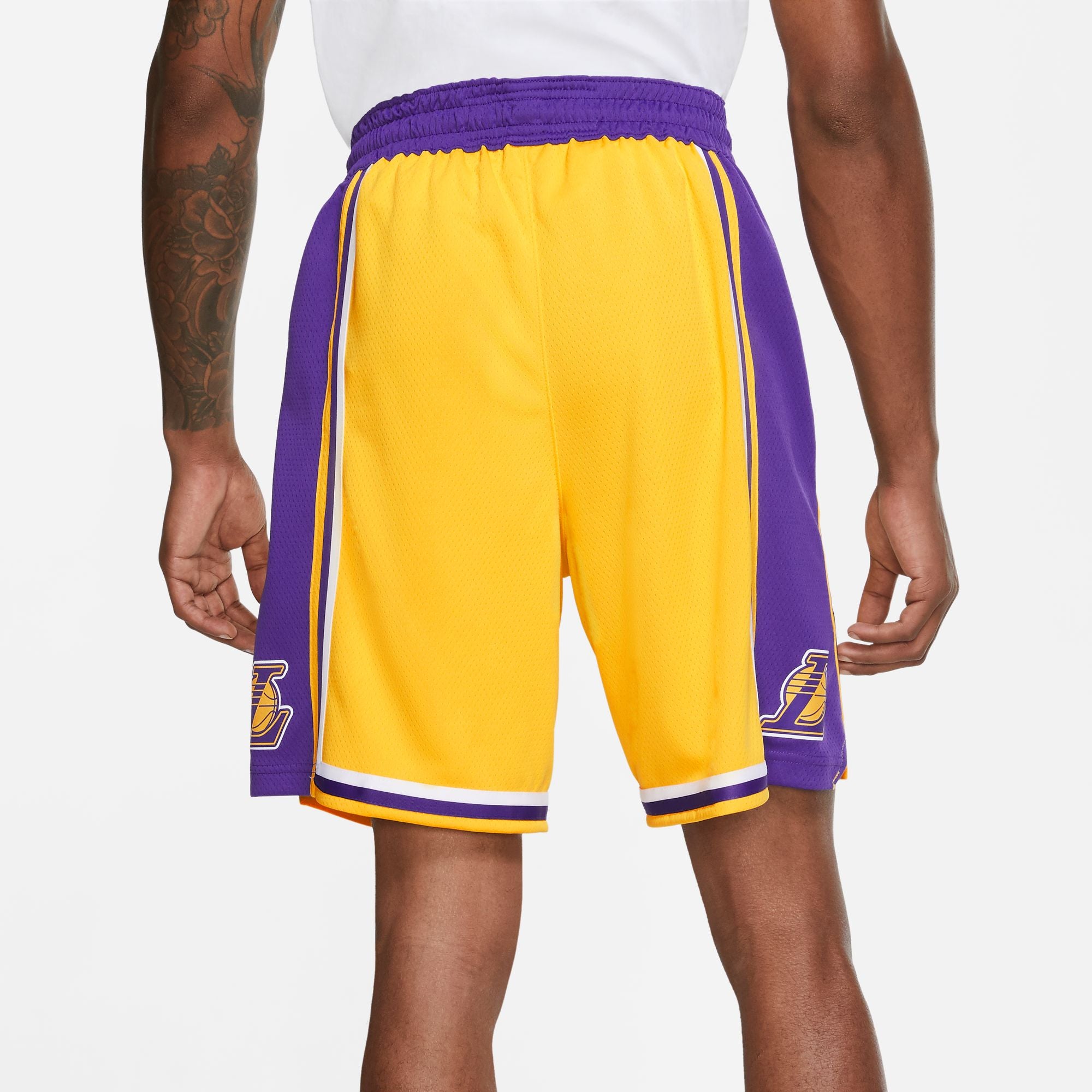 NIKE LA LAKERS ICON SWINGMAN SHORTS