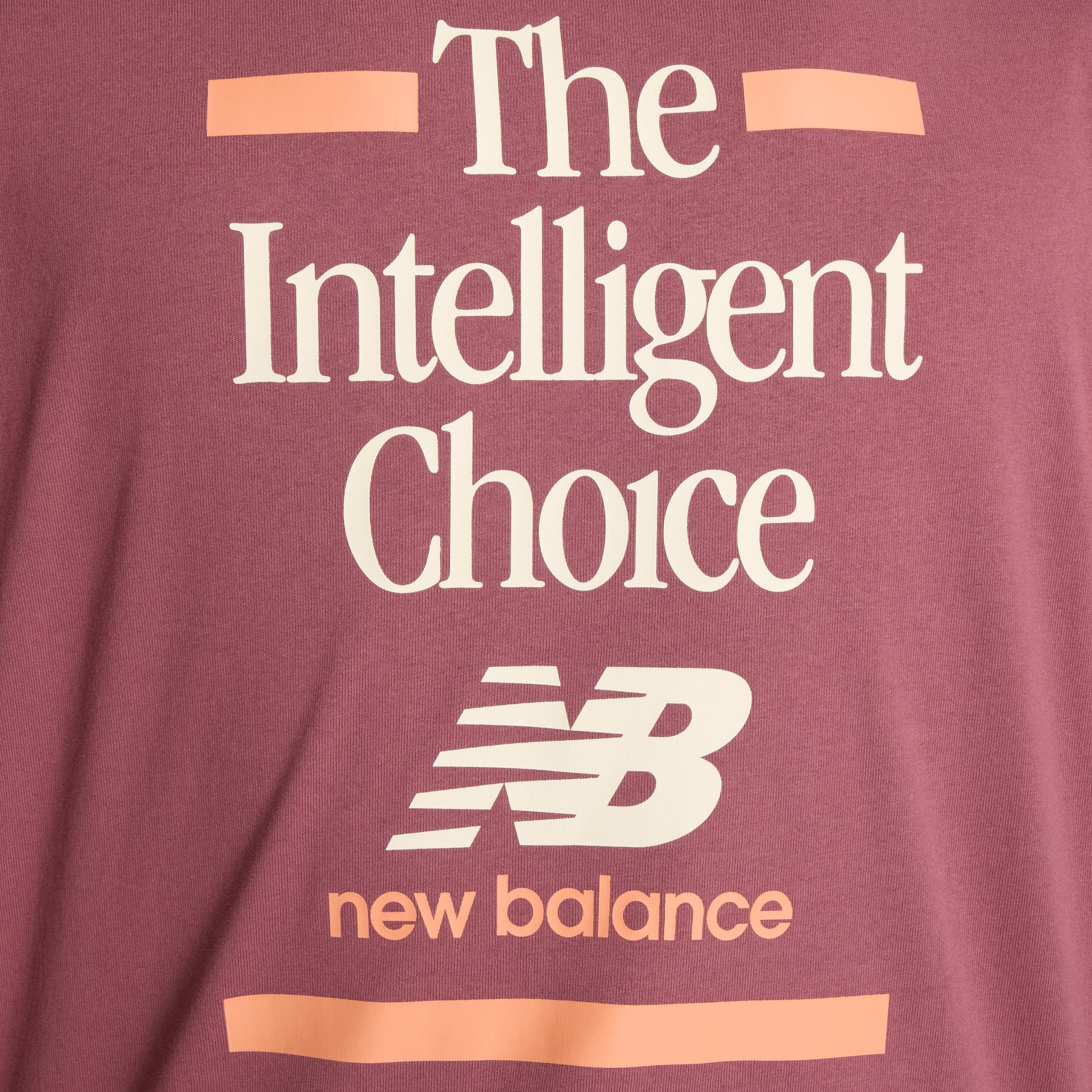 NEW BALANCE ATHLETICS INTELLIGENT CHOICE T-SHIRT- WAD