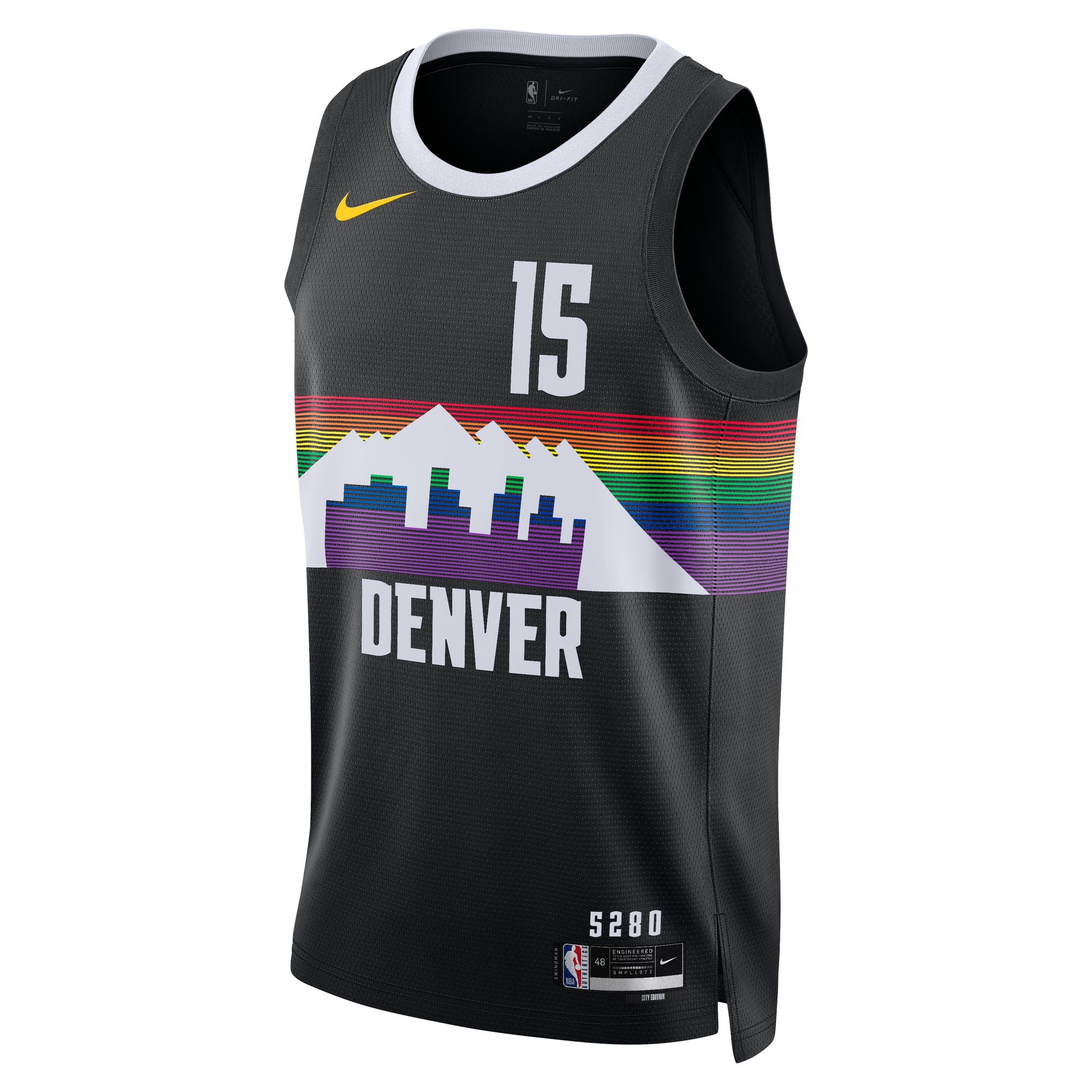 NIKE DENVER NUGGETS CITY EDITION SWINGMAN JERSEY - NIKOLA JOKIC