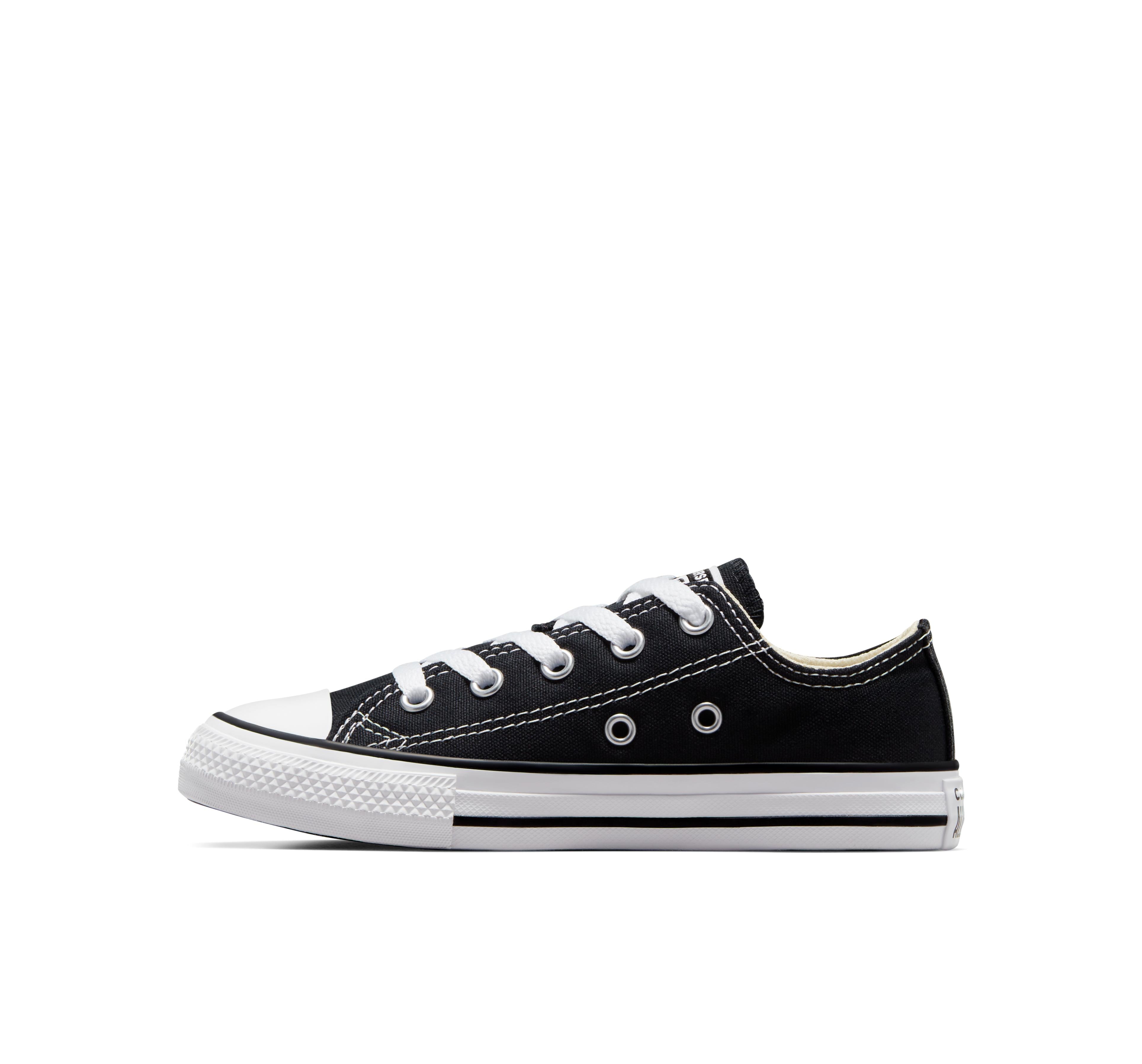 CONVERSE ALL STAR JUNIOR LOW TOP BLACK