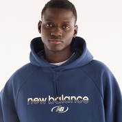 NEW BALANCE TRACKSIDE FLEECE HOODIE